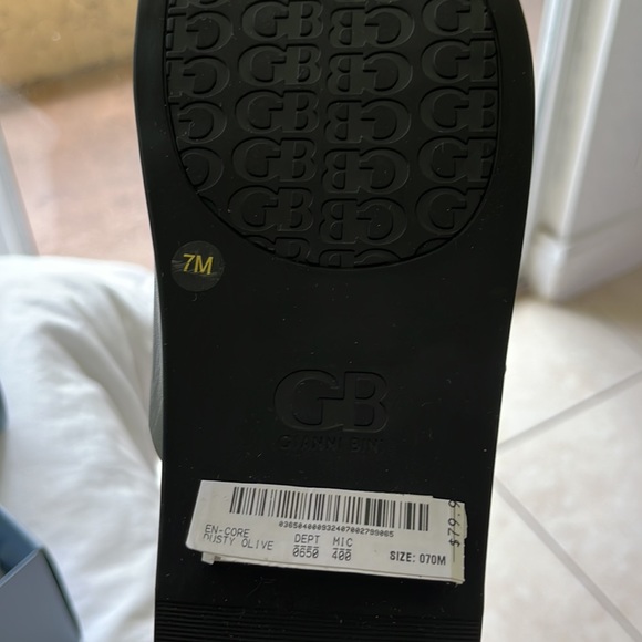 Gianni Bini GB dusty green slides - Picture 5 of 5